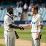 ZIM vs NZ Test Match Captain